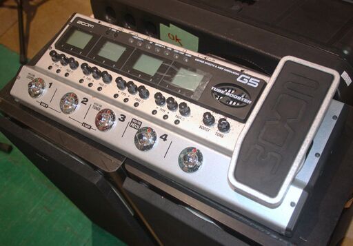 ZOOM G5 ギターエフェクター＆アンプシュミレーター リユース品