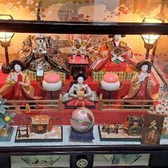 久月 雛飾り ケース入りの画像