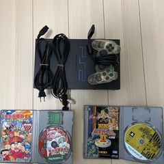 【動作確認済】PS2本体＋ソフト2本