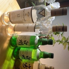 店舗閉店の為価格:空ビン18本セット(山崎12、山崎、白州他)の画像