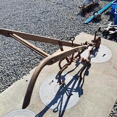 昔々の農具の画像