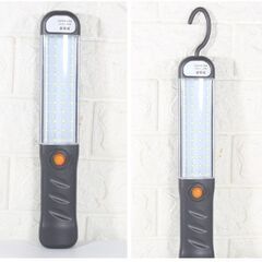 【新品】ワークライト LED 充電式 作業灯 100W マグネットフック付き 警告灯 懐中電灯  3モード点灯 高輝度の画像