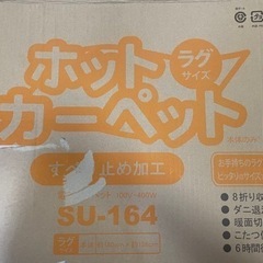 【無料】YAMAZENホットカーペット2013年製 SU-164