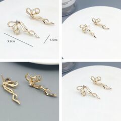 スタッドピアス アシンメトリー（新品）の画像