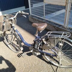 電動アシスト自転車です。