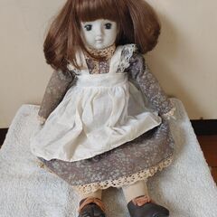 昭和レトロ ドール　オルゴール付き 