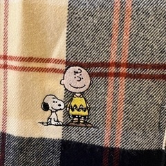 スヌーピー レディース マフラー ストールの画像