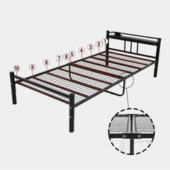 シングル　パイプベッドフレーム(フレームのみ)の画像