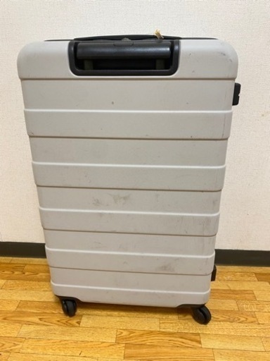 【お問い合わせ多数のため締め切ります】無印良品キャリーケースTSAロック付き