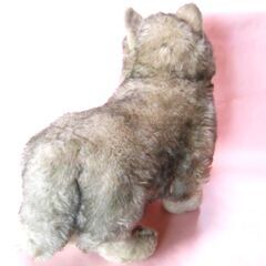 英国製（英国S.R.L社　MODEL NEWJOCK LINE）シベリアンハスキー犬のぬいぐるみ（中古品）の画像