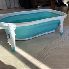 コンパクトに畳めるベビーバス