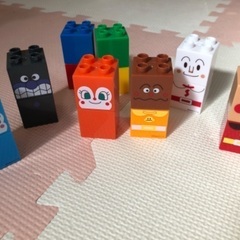 アンパンマン　ブロック　積み重ねカップ　ぬいぐるみ　セットの画像