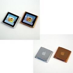 再生確認済み APPLE iPod nano 1st 2GB/4th 8GB/6th 8GB×2 計4台 A1137/A1285/A1366 本体のみ 札幌市 清田区 平岡の画像