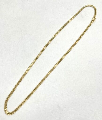 K18 喜平ネックレス 12面トリプル 11.3ｇ 約45cm 造幣局検定刻印有