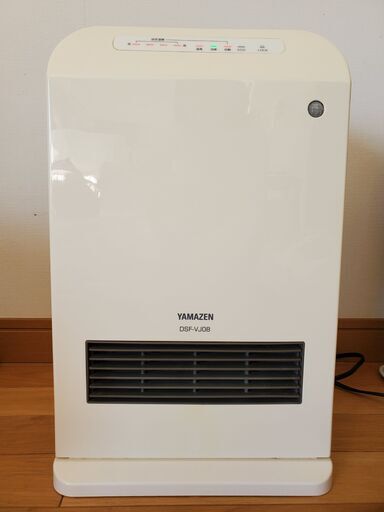 セラミックファンヒーター　YAMAZEN DSF-VJ08 　2012年製　取扱説明書有ります