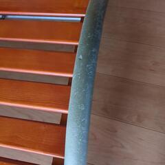 すのこ折りたたみベッドの画像