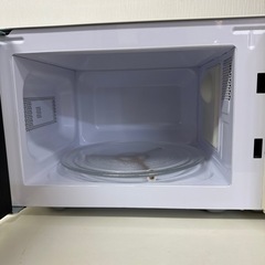 引取】ユアサプライムス レトロデザイン電子レンジ 17L PRE-702B