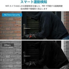 防犯カメラ スタンダード型200万画像監視カメラ 屋外用カメラ録画昨日スマホ対応の画像