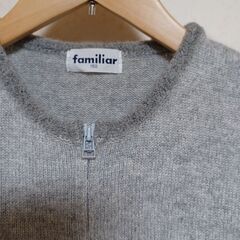 Familiar　150cm　カーディガンの画像