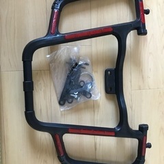 エンジンガード ブラック バンパーガード 天剣 YBR125 