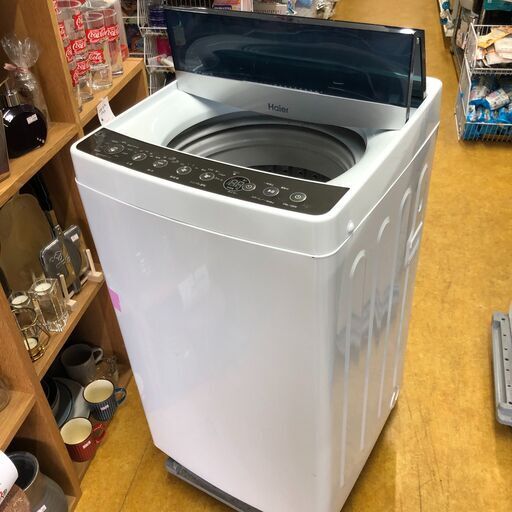 ２０１８年製　Haier JW-C55A K [全自動洗濯機 5.5kg