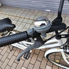 【お買い上げありがとうございました】自転車　26インチ　ライト　LEDオート　ママチャリ　ベル新品交換しました　防犯登録解除済みの画像
