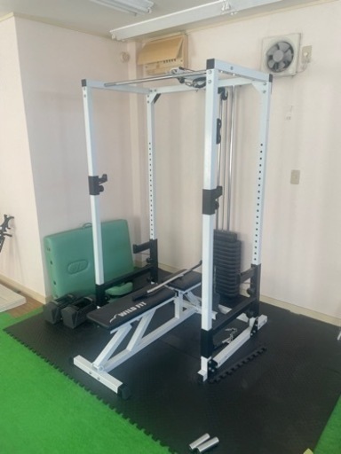 パワーラック(ワイルドフィット)＆オリンピックシャフト