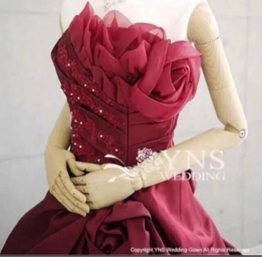 結婚式　カラードレス