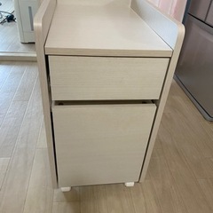 値下げしました。デスク下収納　ホワイト