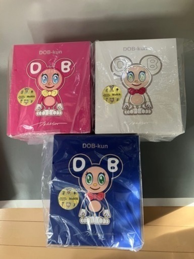 村上隆  DOB－kun フィギュア3体セット　MoMA限定　dob
