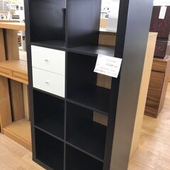 ★ジモティ割あり★  収納棚　シェルフ ブラウン H150×W7...