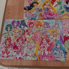 プリキュア プリンセス パズル 三枚 の画像