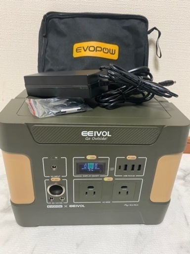 EVOPOW×EEIVOL ポータブル電源 リン酸鉄 515Wh