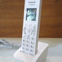 Panasonic デジタルコードレス電話機 VE-GD27-W 白 子機1台付き 留守番電話機能 パナソニック 電話機 札幌市東区 新道東店の画像