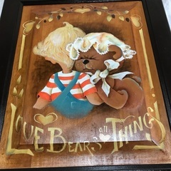 トールペイント　額の画像