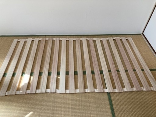 美品　すのこロール　シングル