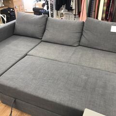 ★ジモティ割あり★ IKEA ソファーベッド グレー H86×W230×D151 クリーニング済み KJ4321の画像