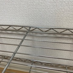 スチールラック　メタルラック　カバー付きの画像