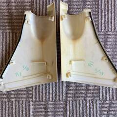 ZNS0226◇日野エアループデュトロ◇コーナーパネル◇左右セット◇ワイドキャブ◇白◇トヨタダイナの画像