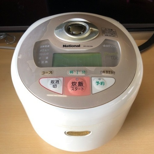 廃盤品 希少 National SR-HG18A IHジャー炊飯器 1升 10合