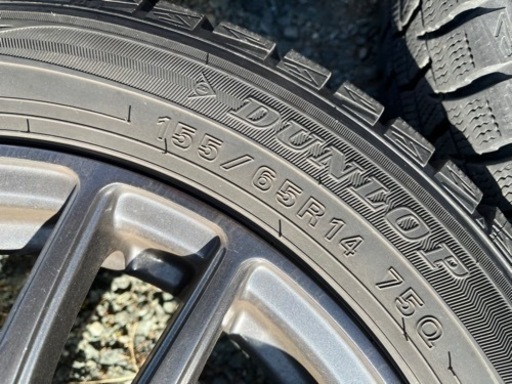 アルミホイール4本155/65R14