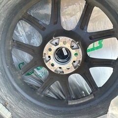 値下げしました 夏用タイヤ ブリジストン スバル　エクシーガ　17インチ　215/50R17（ホイール付）✖️4本の画像