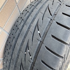 値下げしました 夏用タイヤ ブリジストン スバル　エクシーガ　17インチ　215/50R17（ホイール付）✖️4本の画像