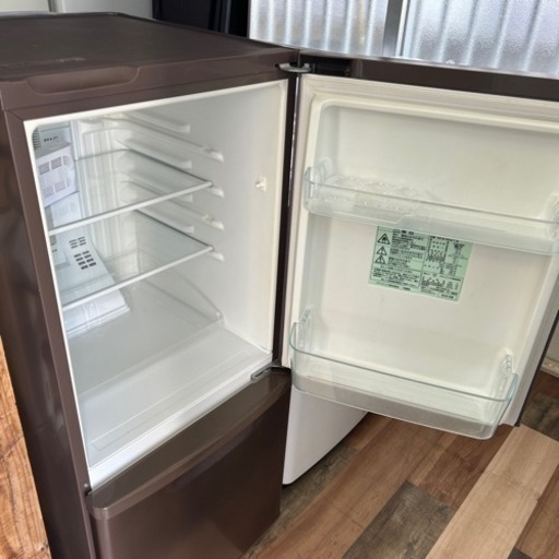 Panasonic 冷蔵庫　138L ブラウンカラー　