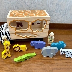 Melissa & Doug（メリッサ＆ダグ）｜サファリアニマルレスキュートラック 知育おもちゃの画像