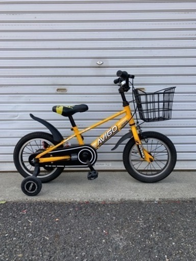 ☆前後タイヤ良品☆   14型　子供車　防犯登録料込価格︎‼︎