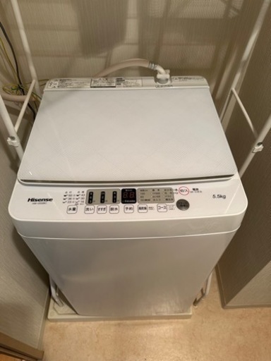 ハイセンス　洗濯機（一緒に運べます）