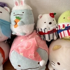 【あげます】すみっコぐらし　ぬいぐるみの画像
