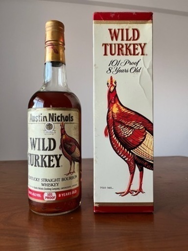 ワイルドターキー 8年 古酒 旧ラベル