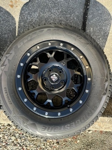 エクストリームj xj04(デリカD5) 16インチ&スタッドレスセット